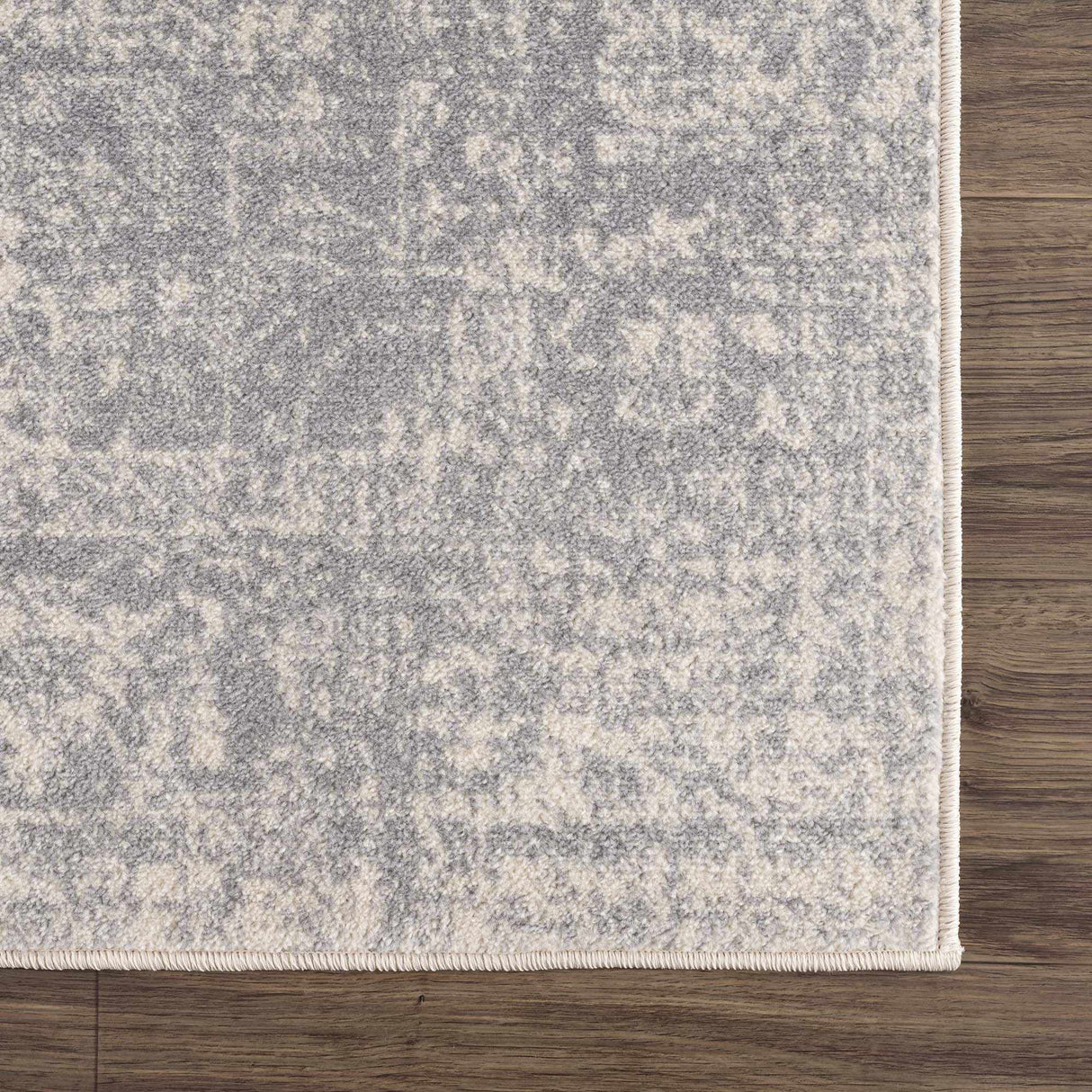 Peeta Gray Medallion Area Rug