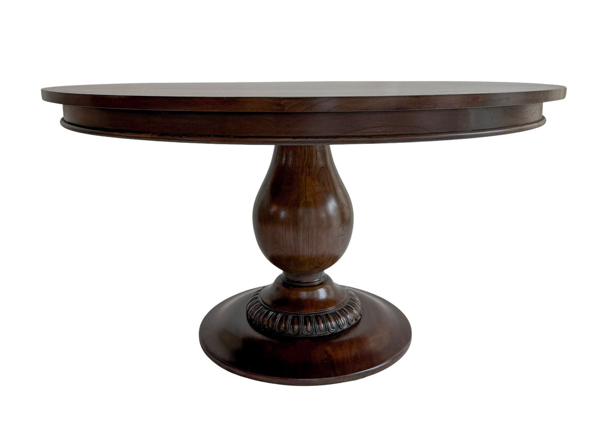 48" Charlotte Pedestal Table (Walnut)