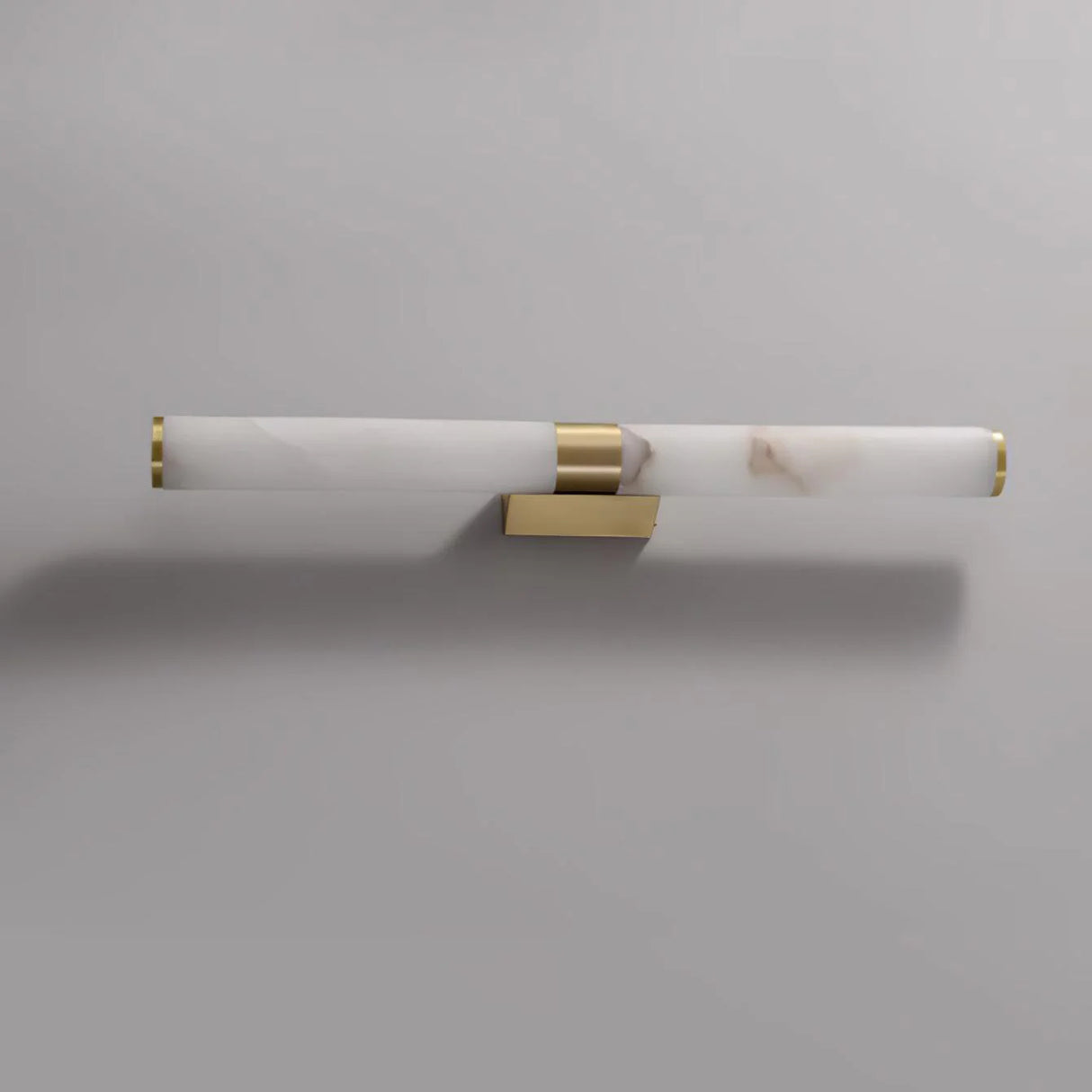 Cylindrical Alabaster Line Wall Light