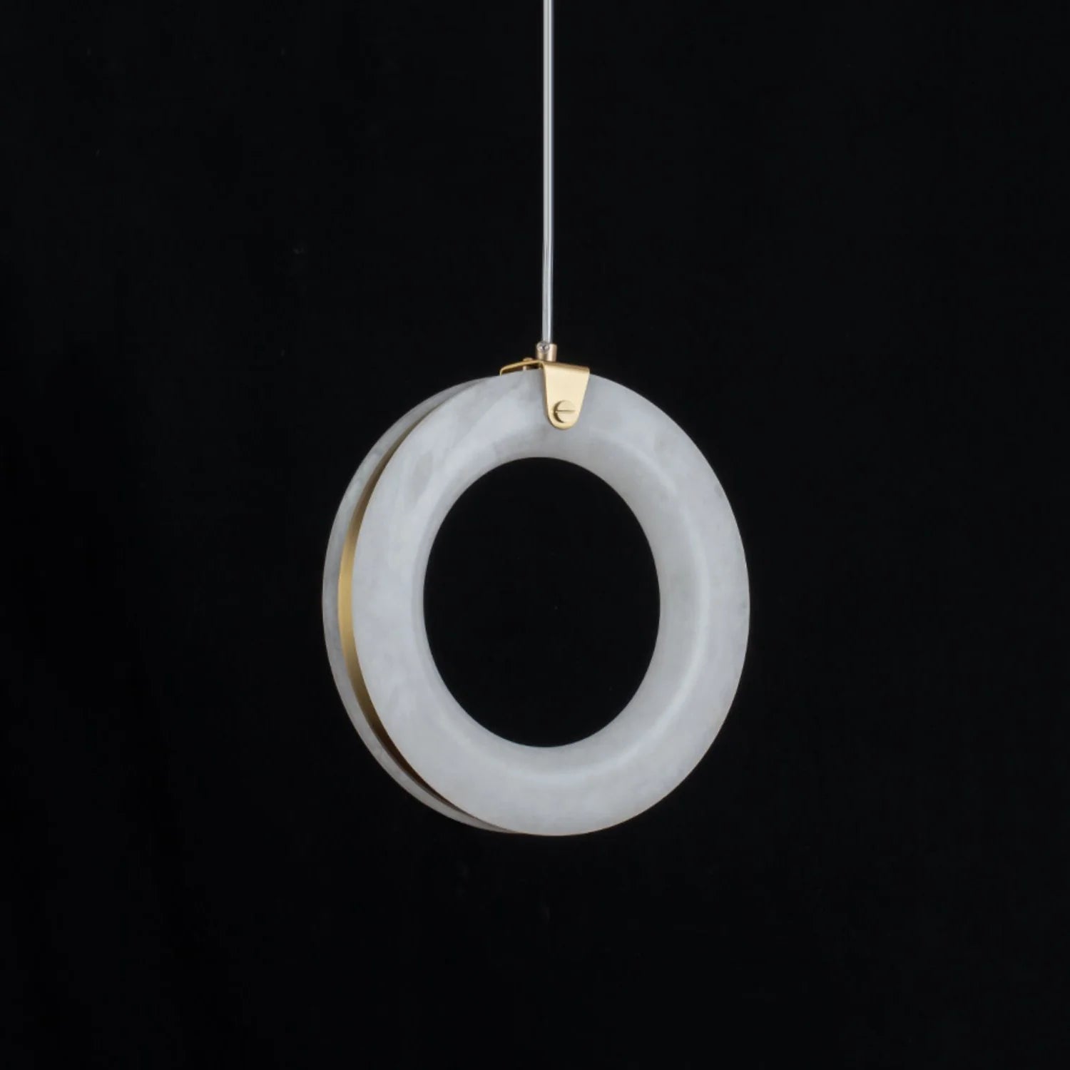 Alabaster Duplex Staircase Pendant Light