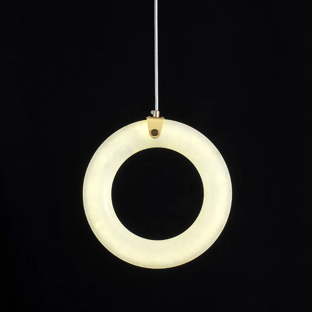 Alabaster Duplex Staircase Pendant Light