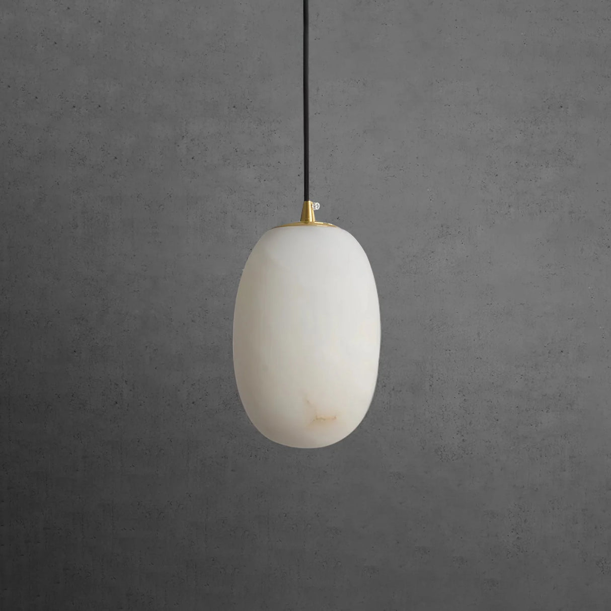 Alabaster Modern Pebble Pendant Lamp