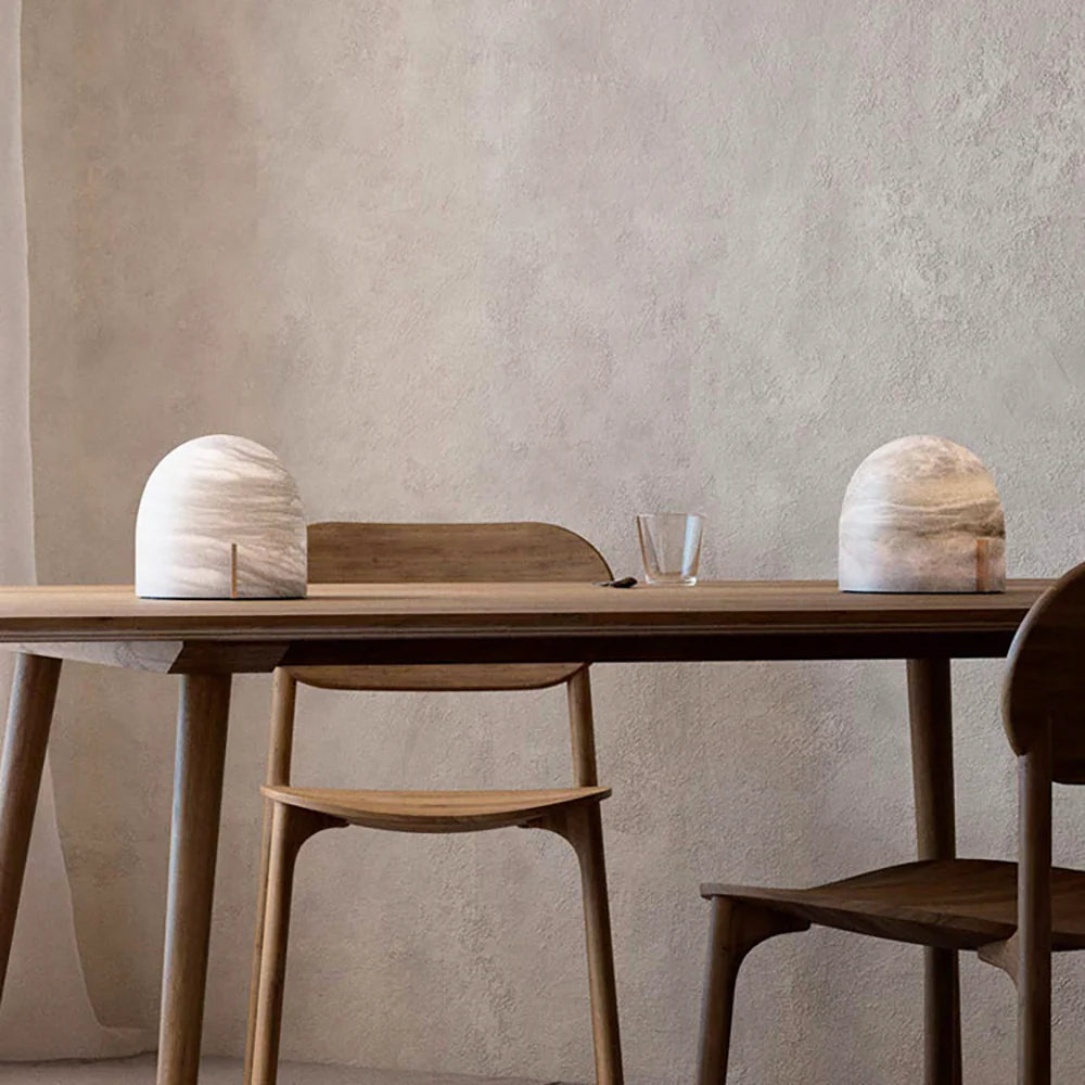 Alabaster Mona Table Lamp