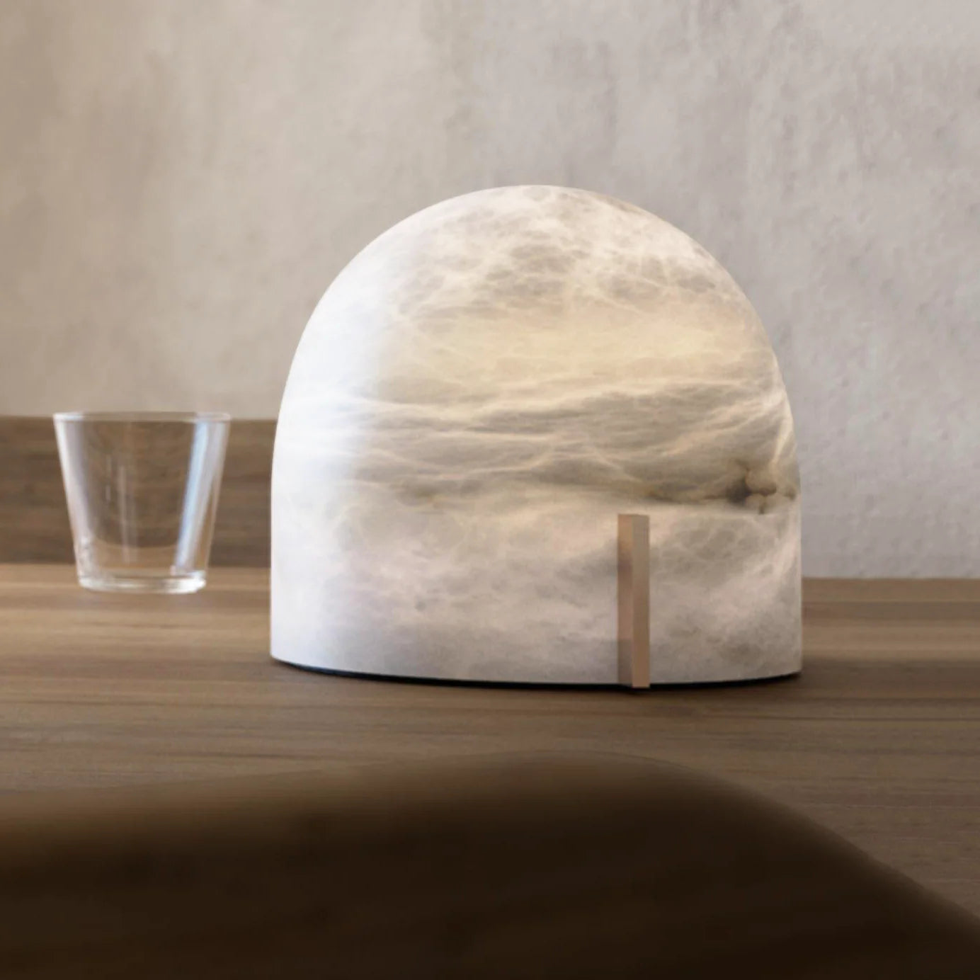 Alabaster Mona Table Lamp