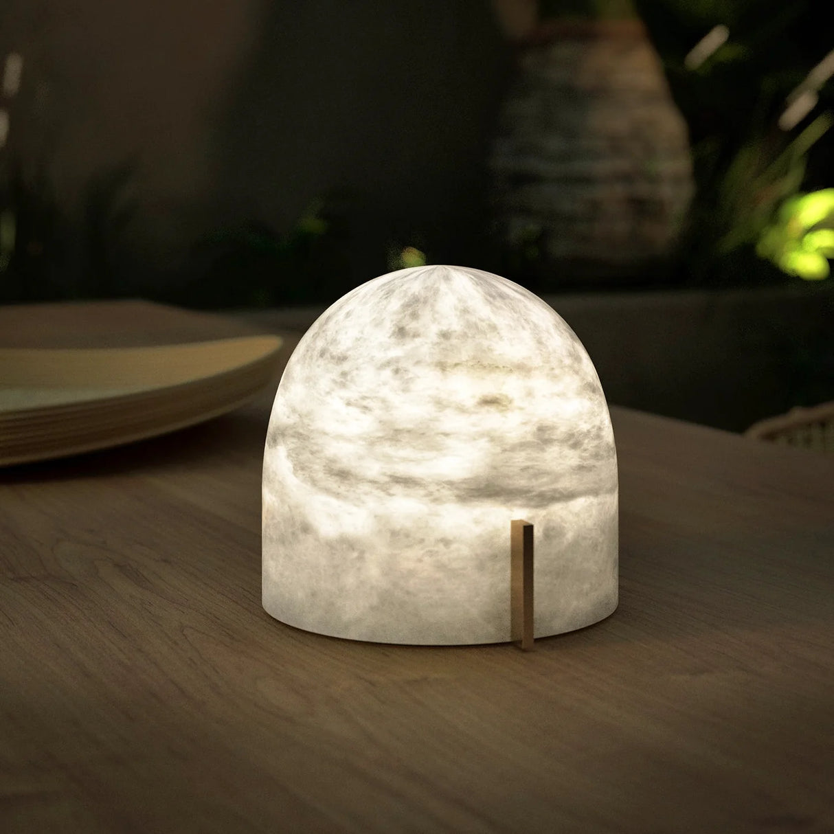 Alabaster Mona Table Lamp