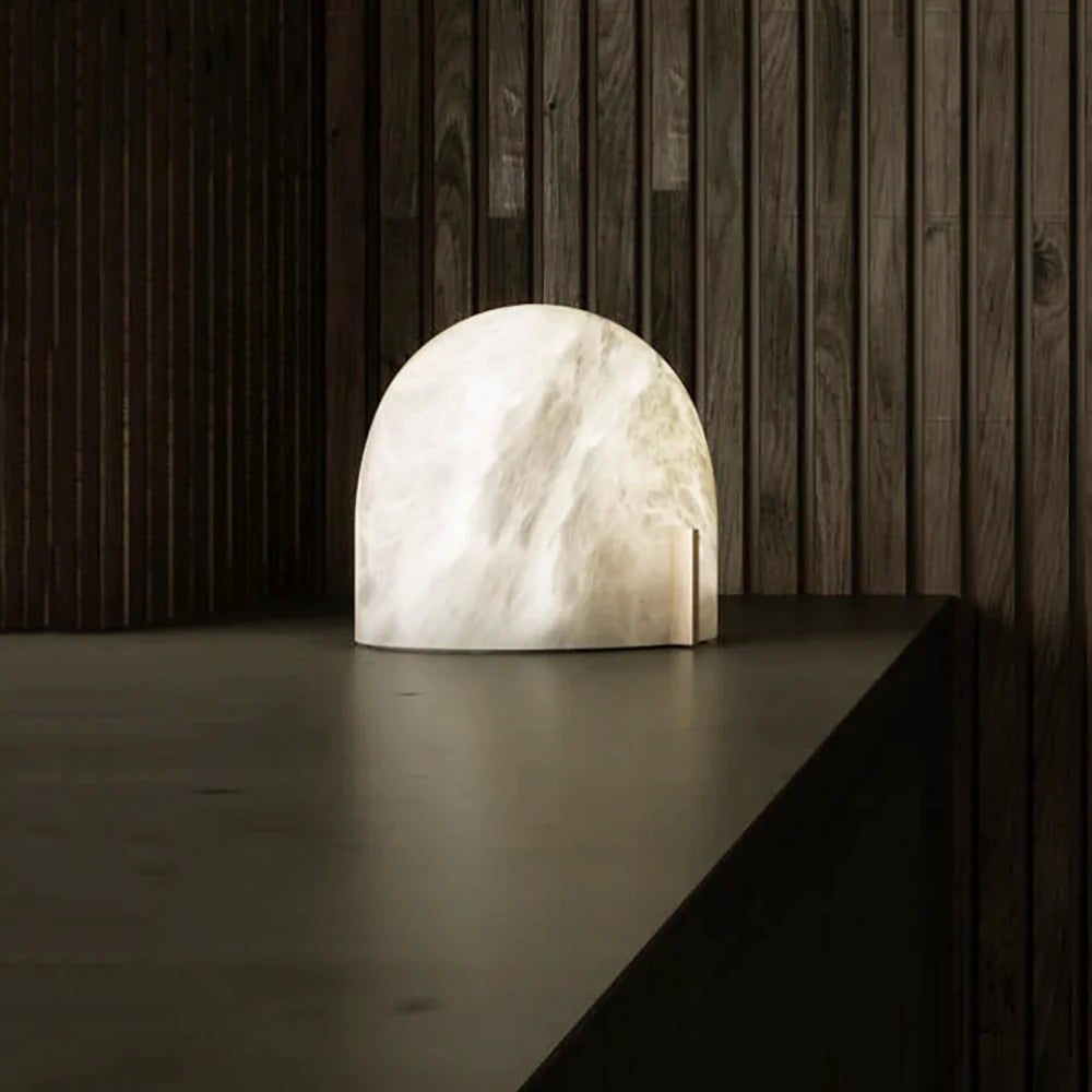 Alabaster Mona Table Lamp