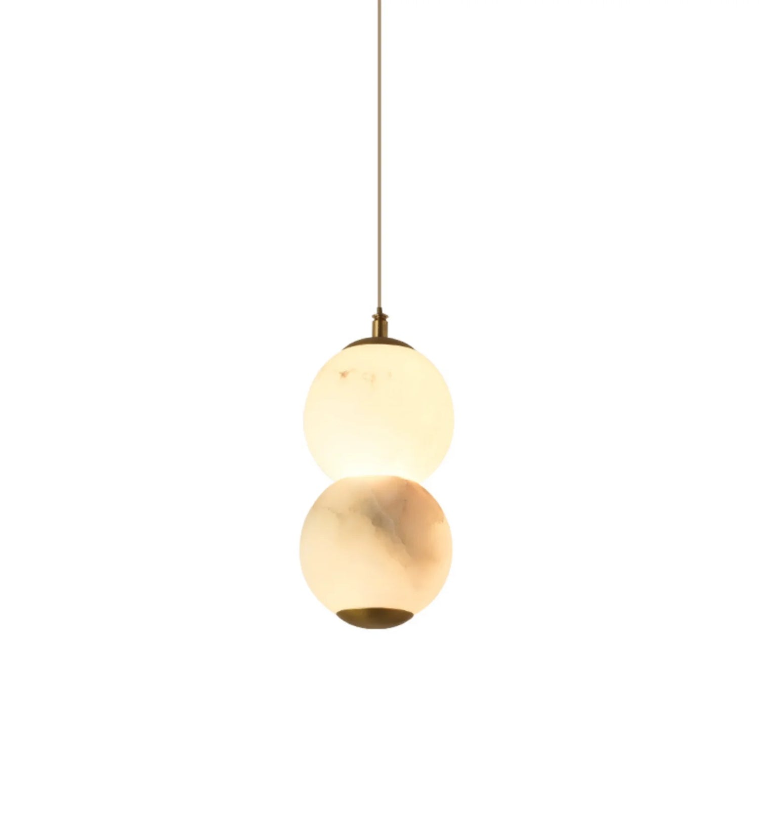 Alabaster Pearl Pendant Light