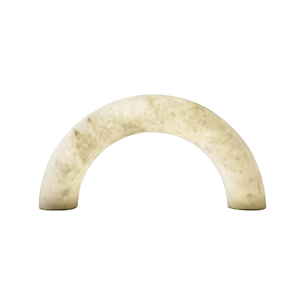 Alabaster Piped Table Lamp