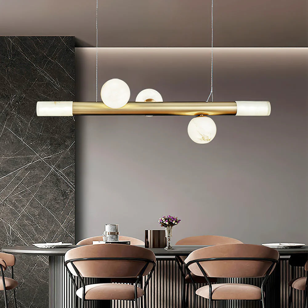 Alabaster RoMi Carrara Pendant Light