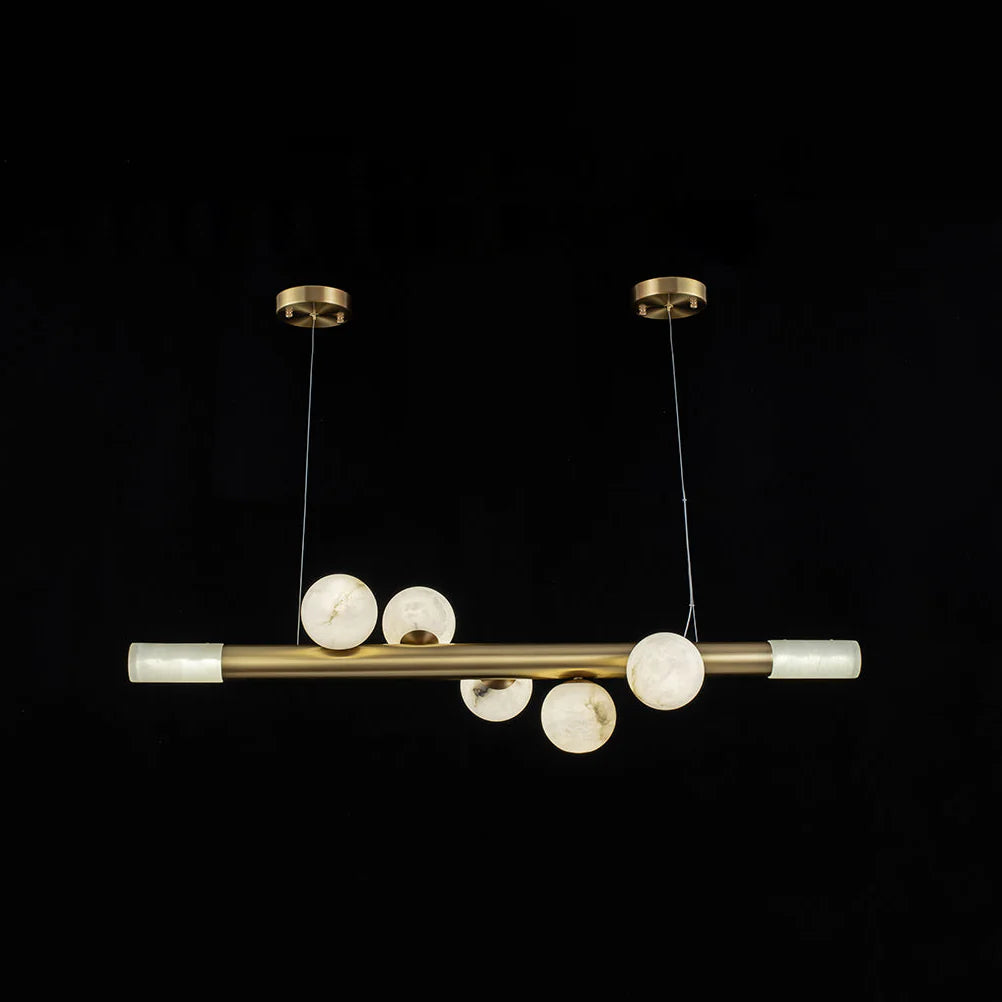 Alabaster RoMi Carrara Pendant Light