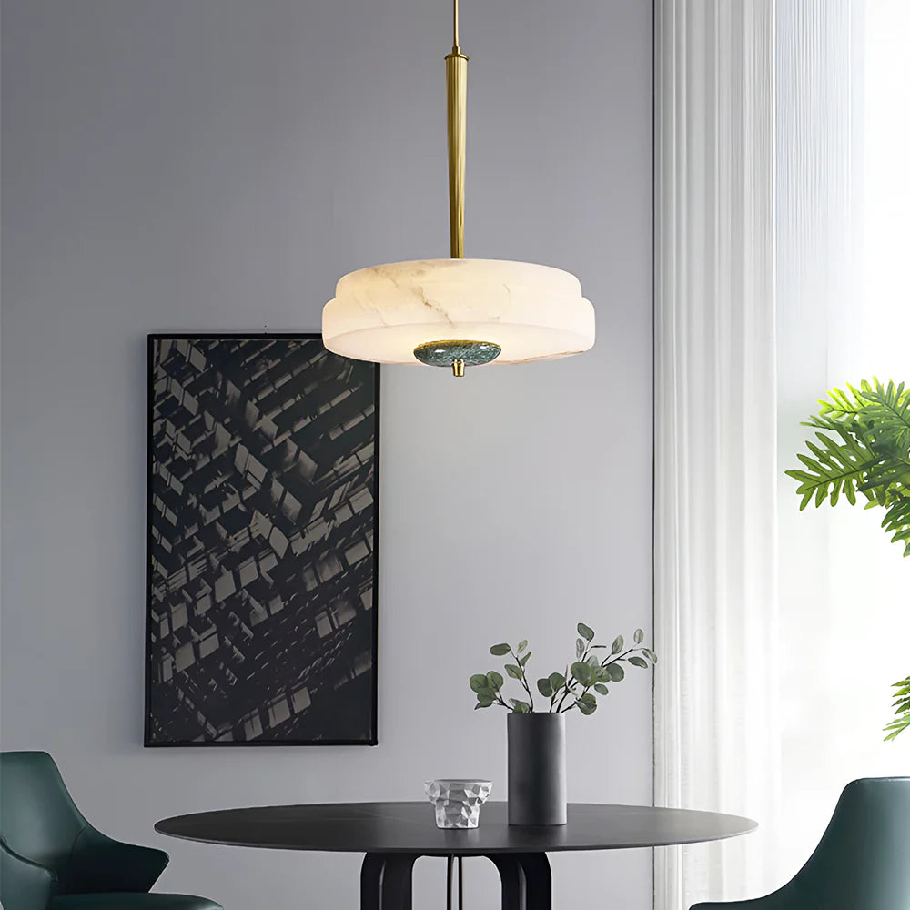 Alabaster Trave Elegant Pendant Lamp