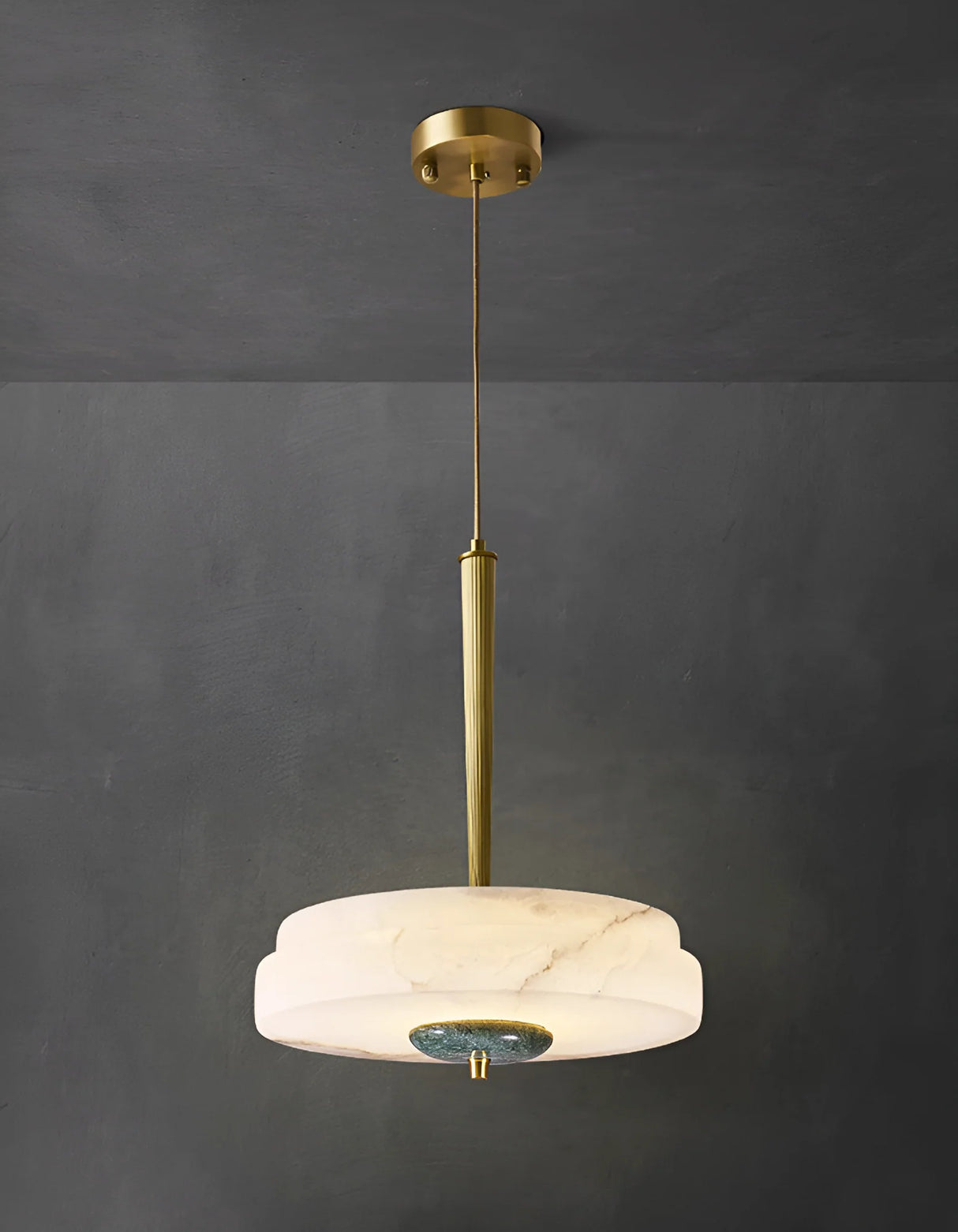Alabaster Trave Elegant Pendant Lamp