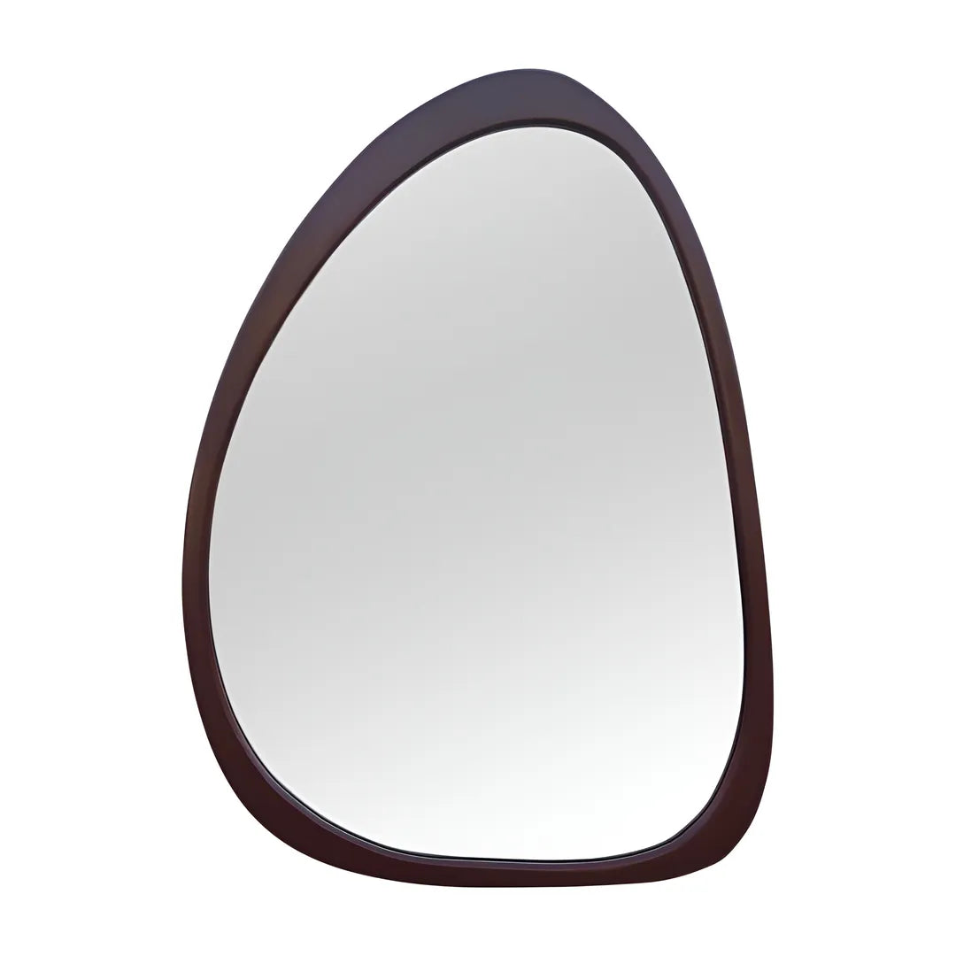 Asymmetrical Oval Mirror
