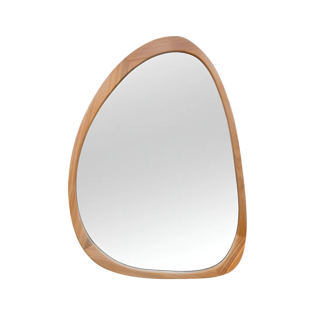 Asymmetrical Oval Mirror