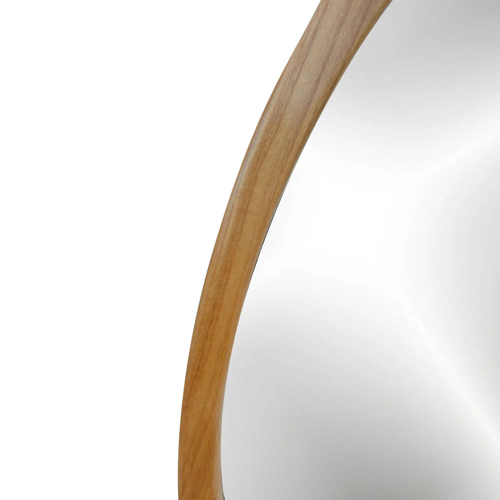 Asymmetrical Oval Mirror