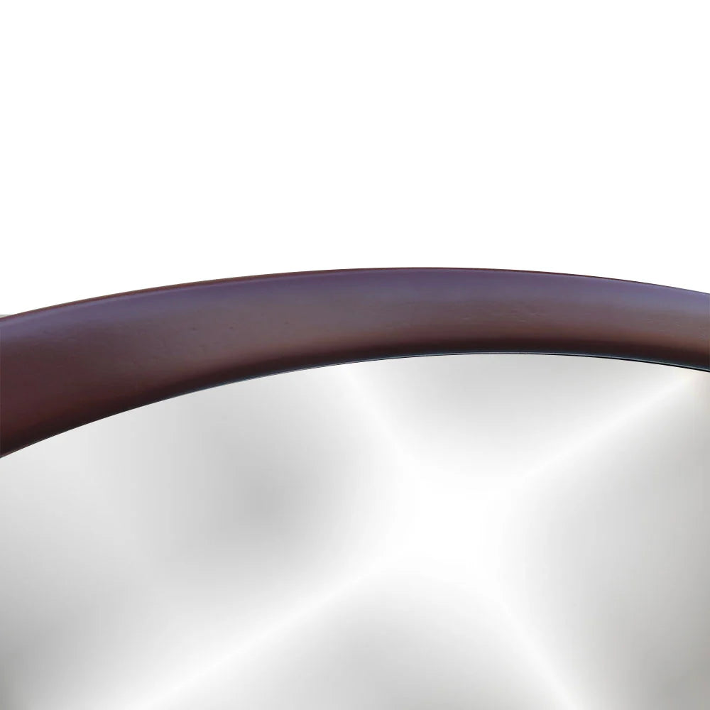 Asymmetrical Oval Mirror