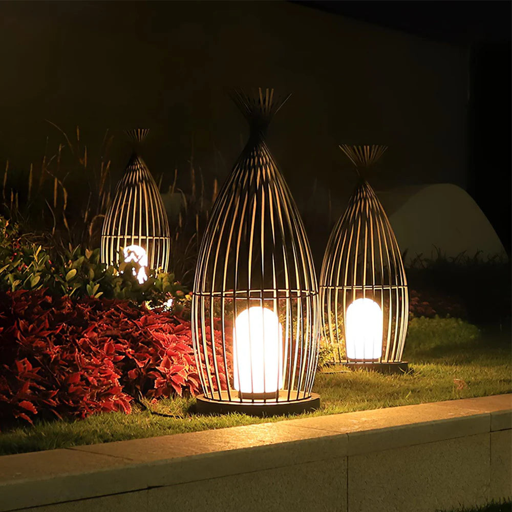 Aurora Orbis Acrylic Lantern Outdoor Light