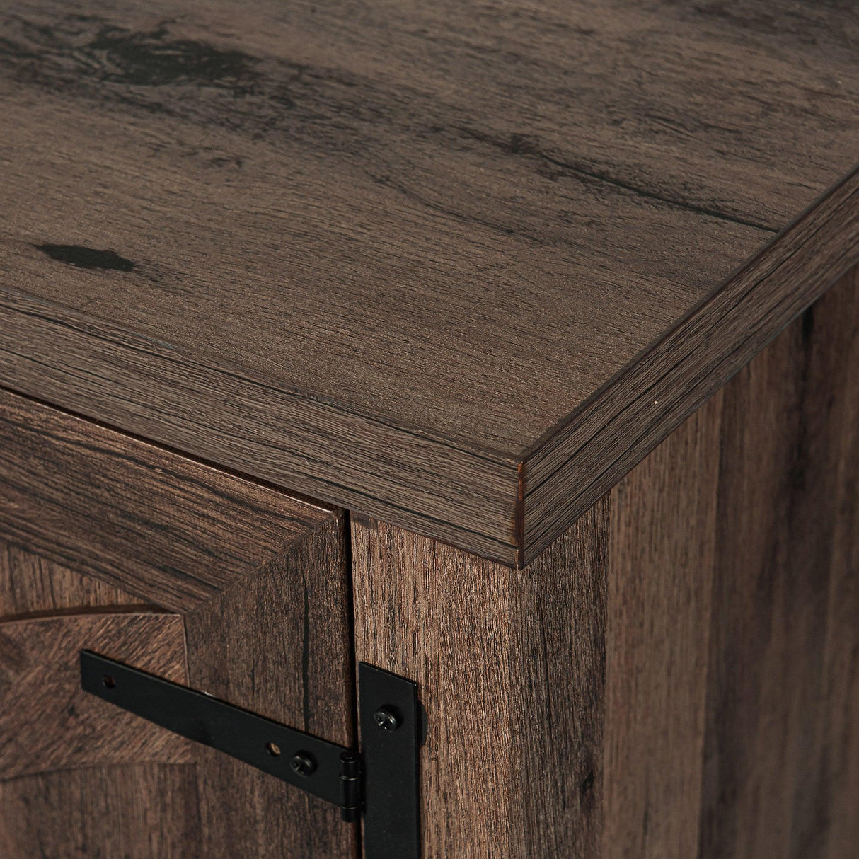 Farmhouse TV Stand for 58 Inch TV Storage Cabinet for Living Room