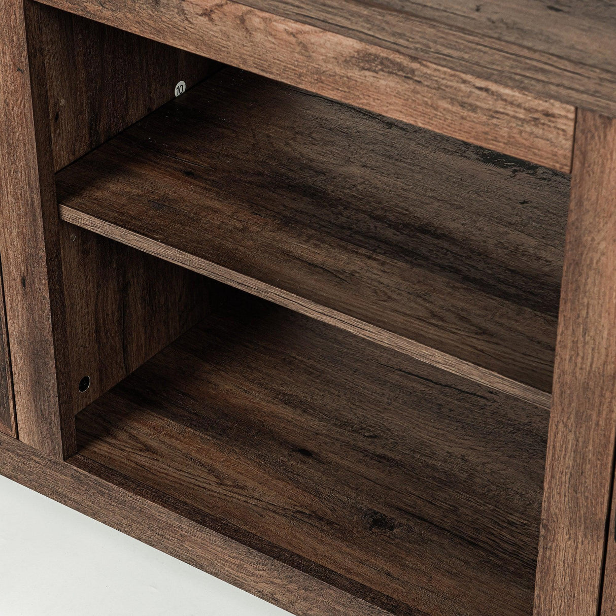 Farmhouse TV Stand for 58 Inch TV Storage Cabinet for Living Room