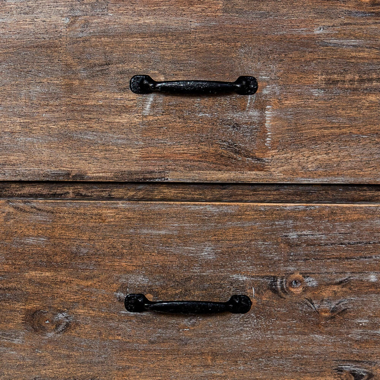 Farmhouse Solid Wood Bedroom Nightstand Side Table