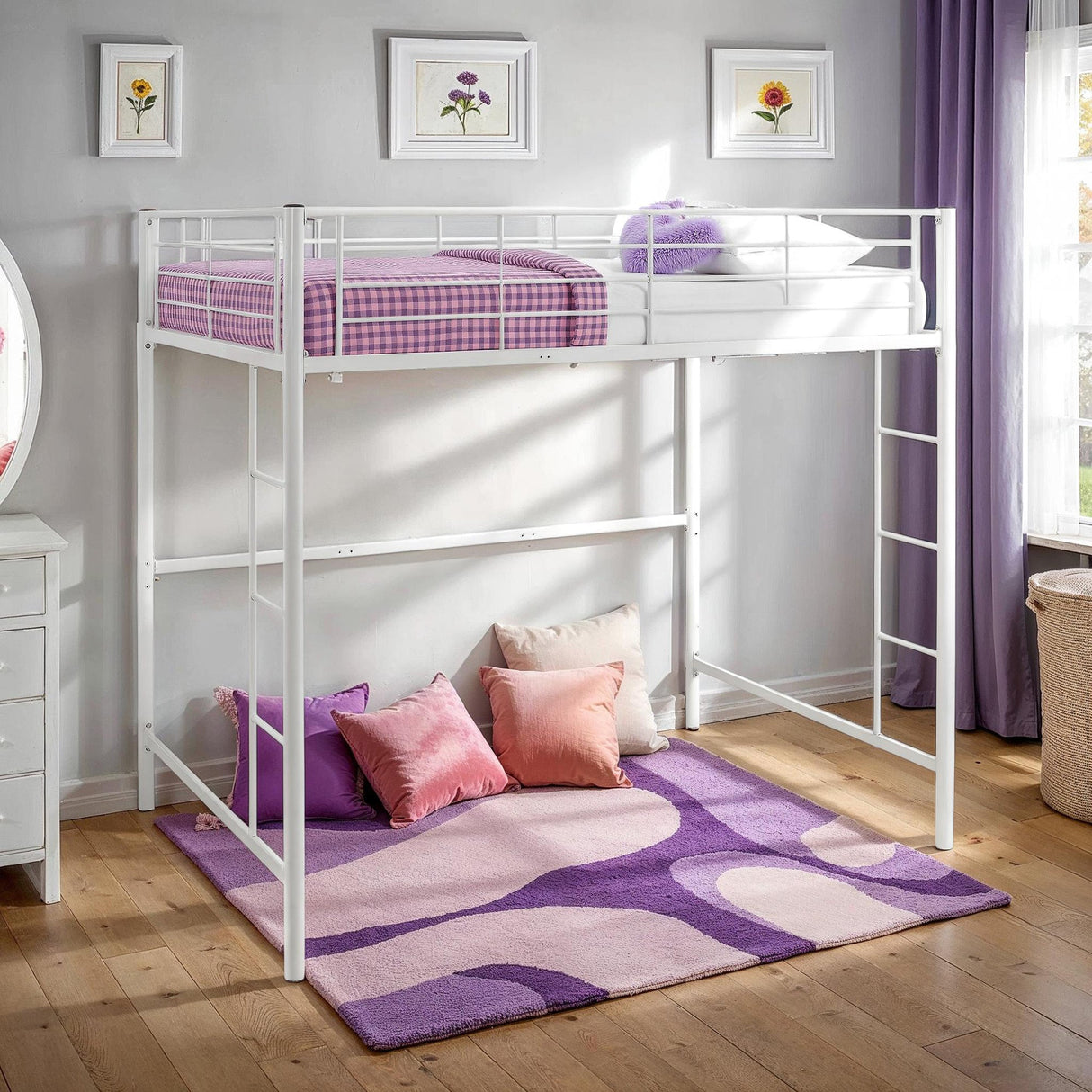 Sunset Full Loft Bunk Bed
