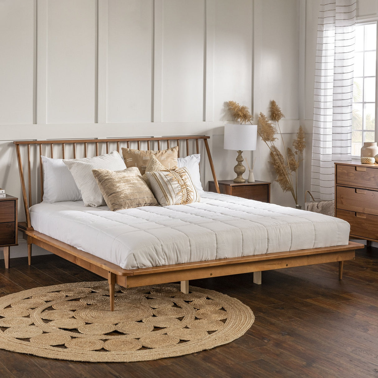 Walker Edison Spindle™ Wood Beds