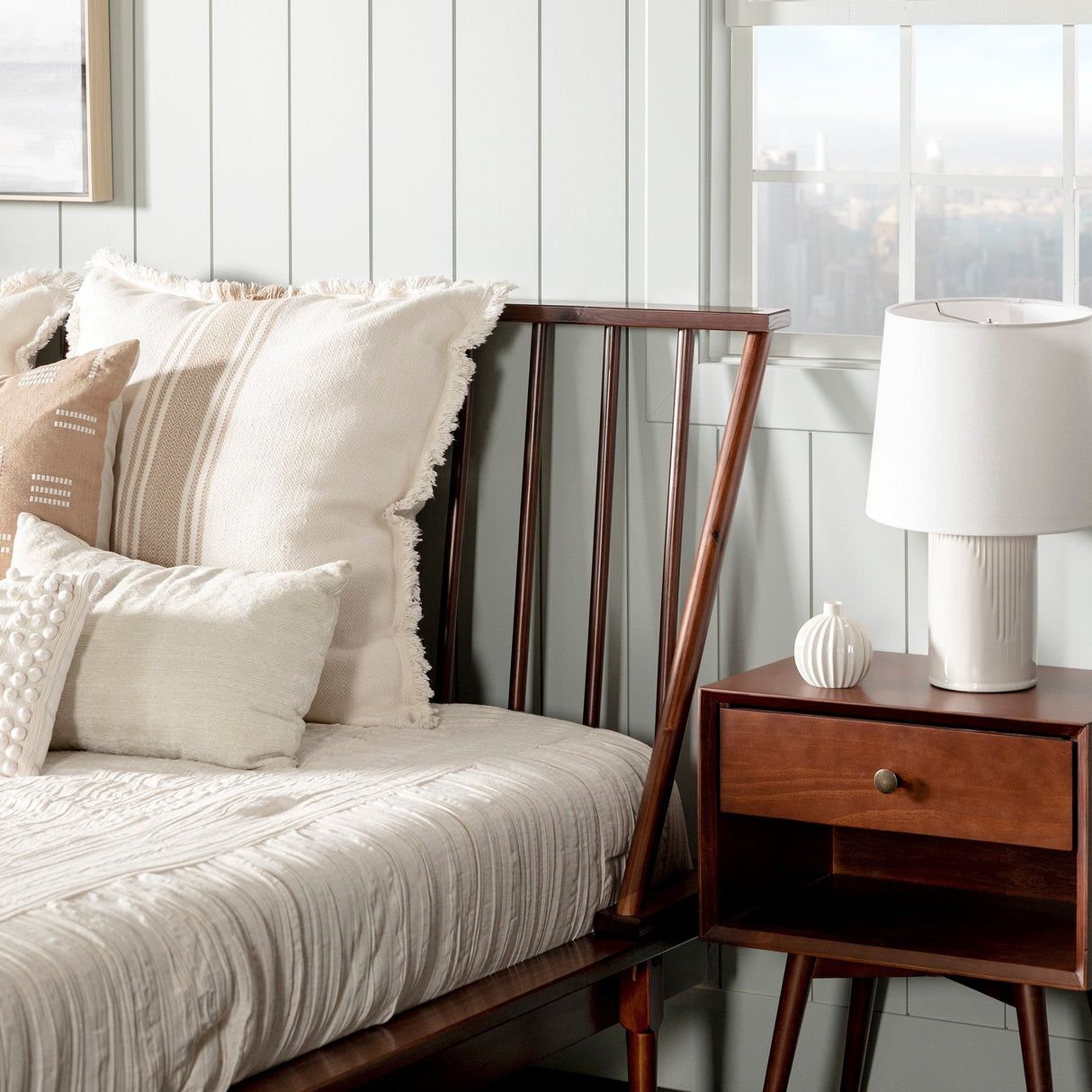 Walker Edison Spindle™ Wood Beds