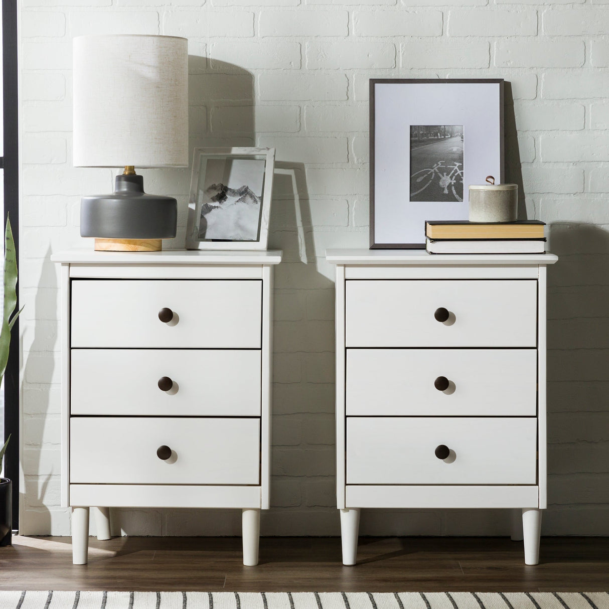 Spencer Solid Transitional Wood Nightstand