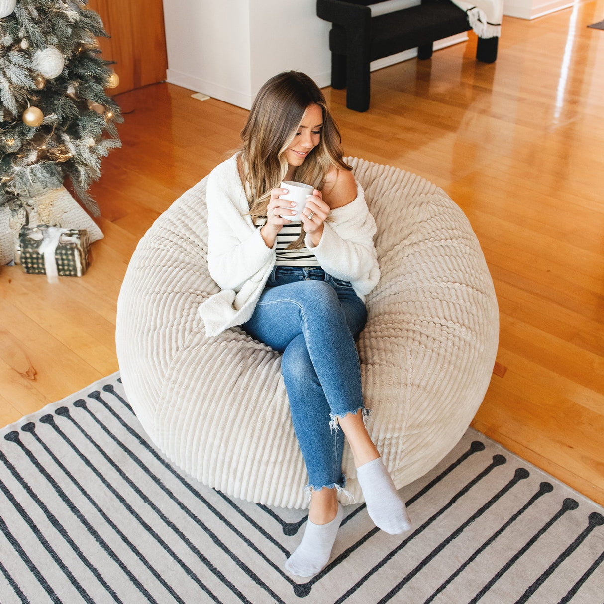 Fuf® 5Ft Foam Bean Bag