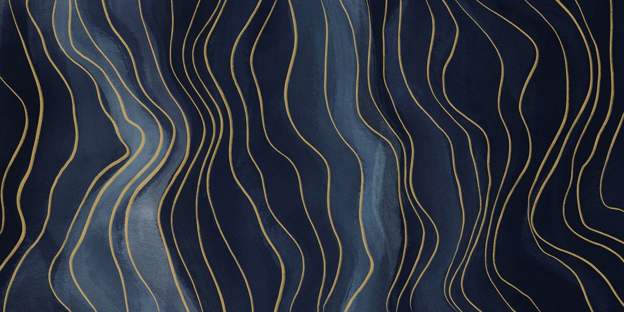 Abstract Navy Blue Removable Wallpaper Mural