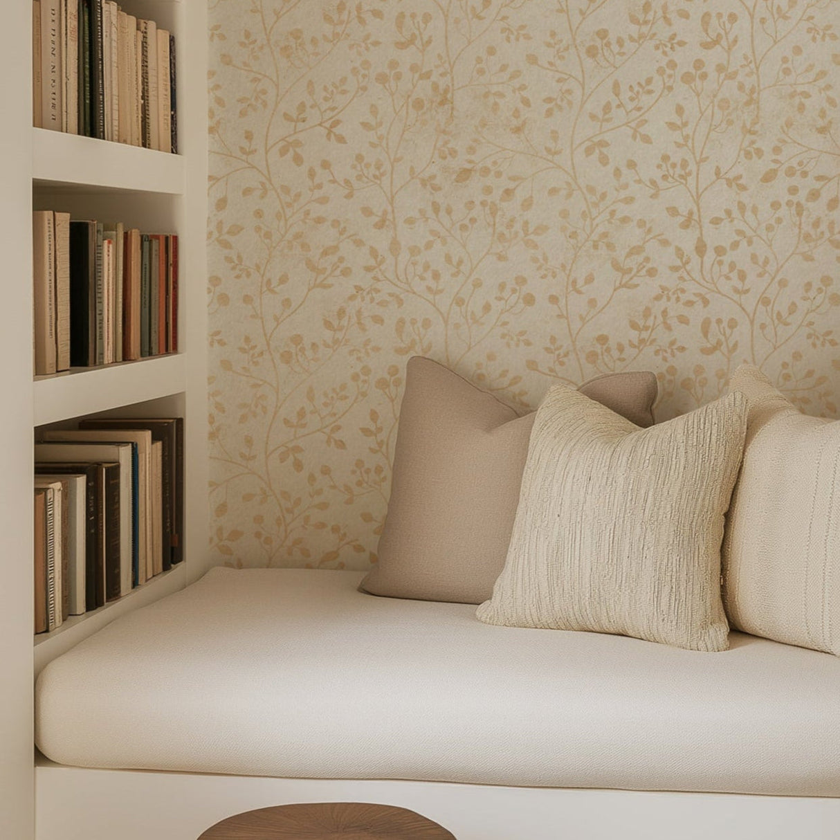 Boho Leaves Wallpaper Floral Boho Wallpaper