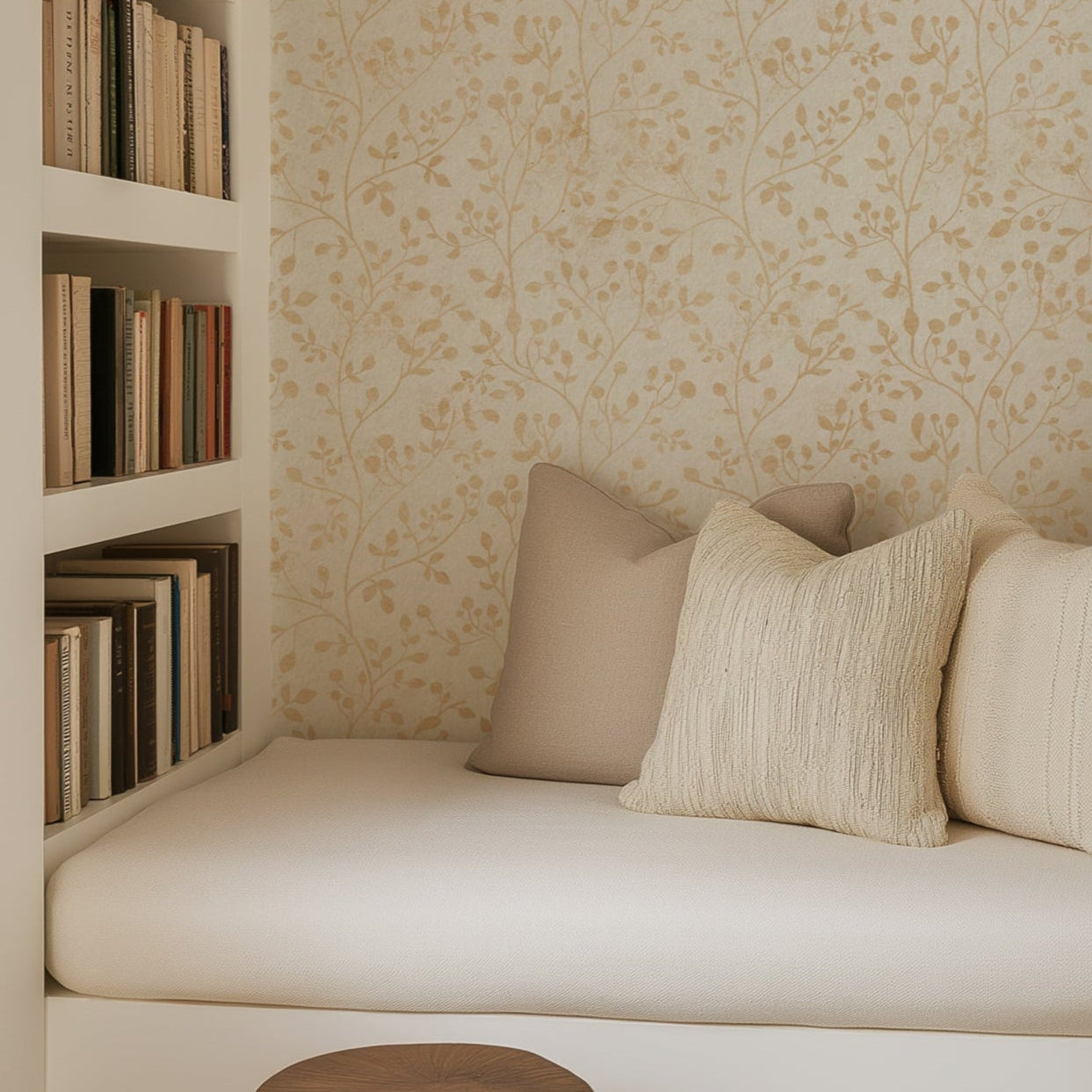 Boho Leaves Wallpaper Floral Boho Wallpaper