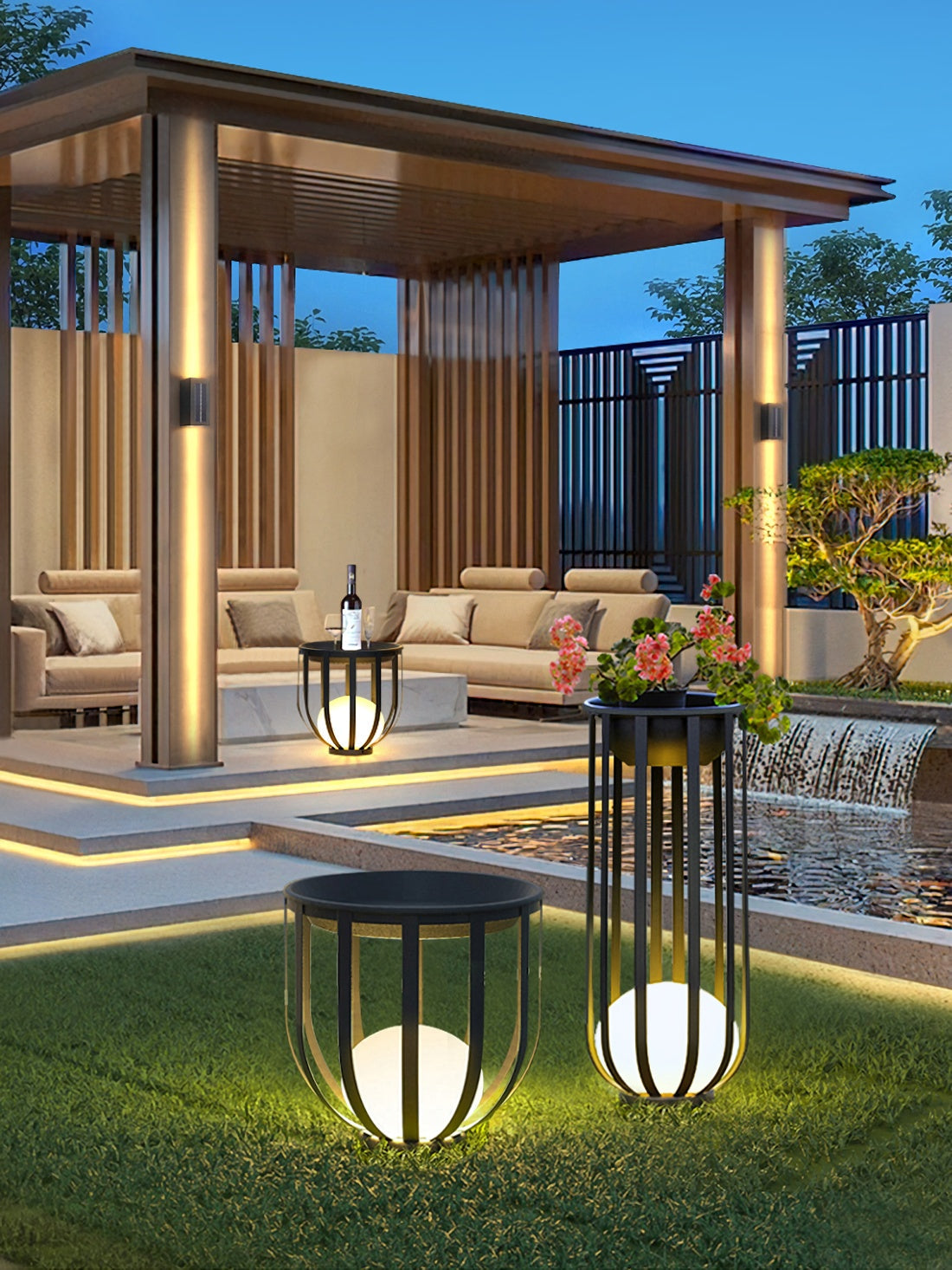 Bols Outdoor Garden Lamp