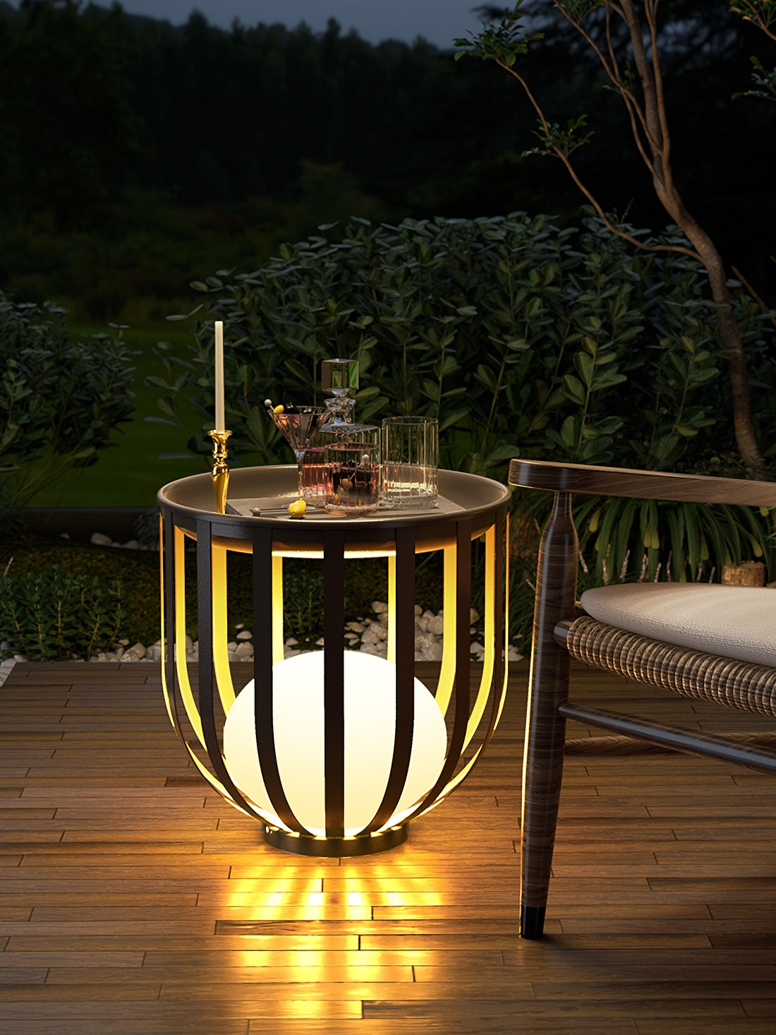 Bols Outdoor Garden Lamp