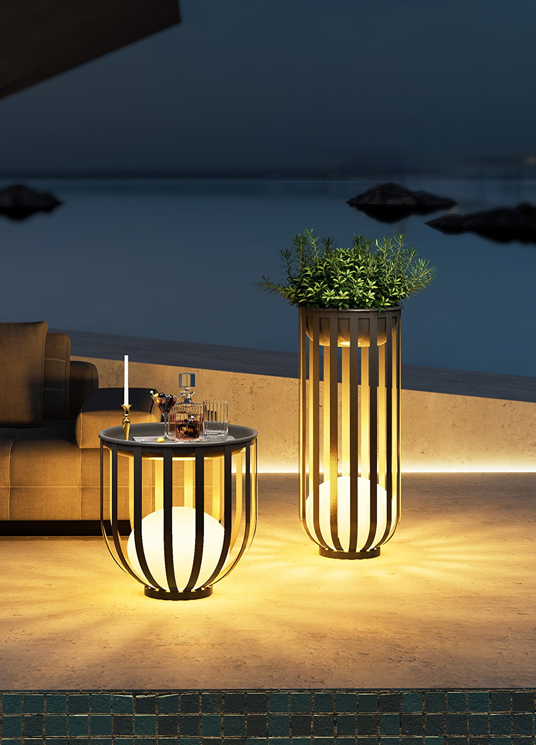 Bols Outdoor Garden Lamp