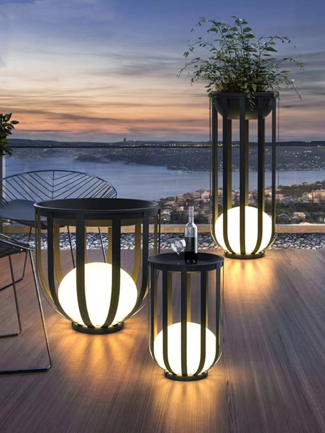 Bols Outdoor Garden Lamp