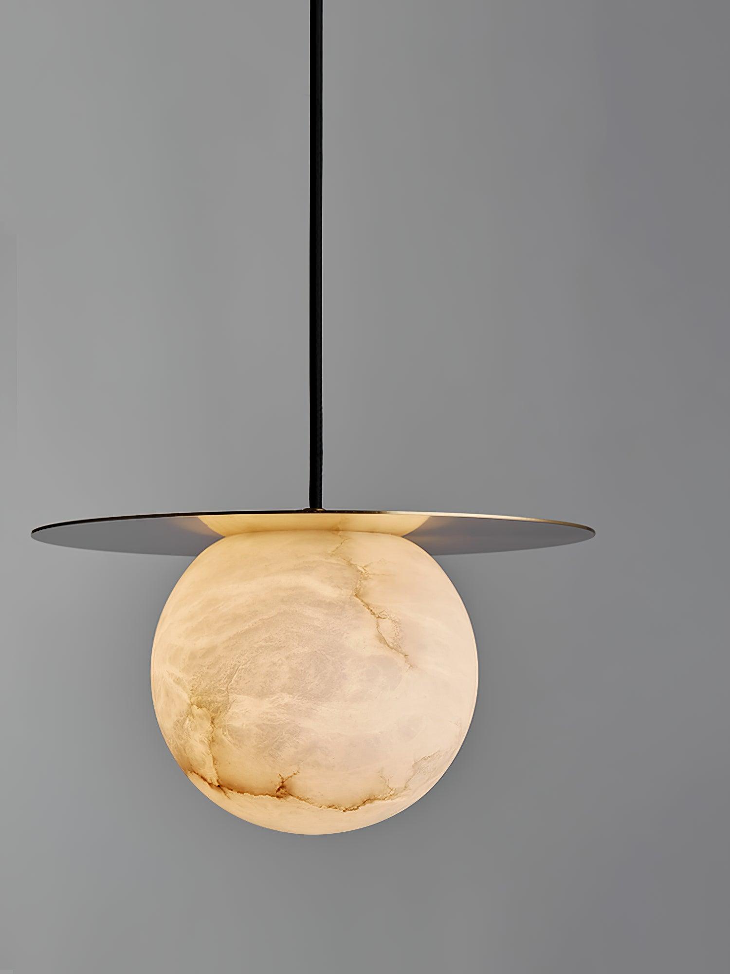 Alabaster Borra Pendant Light