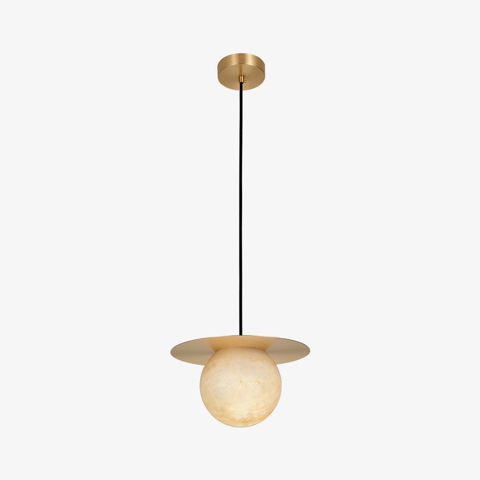 Alabaster Borra Pendant Light