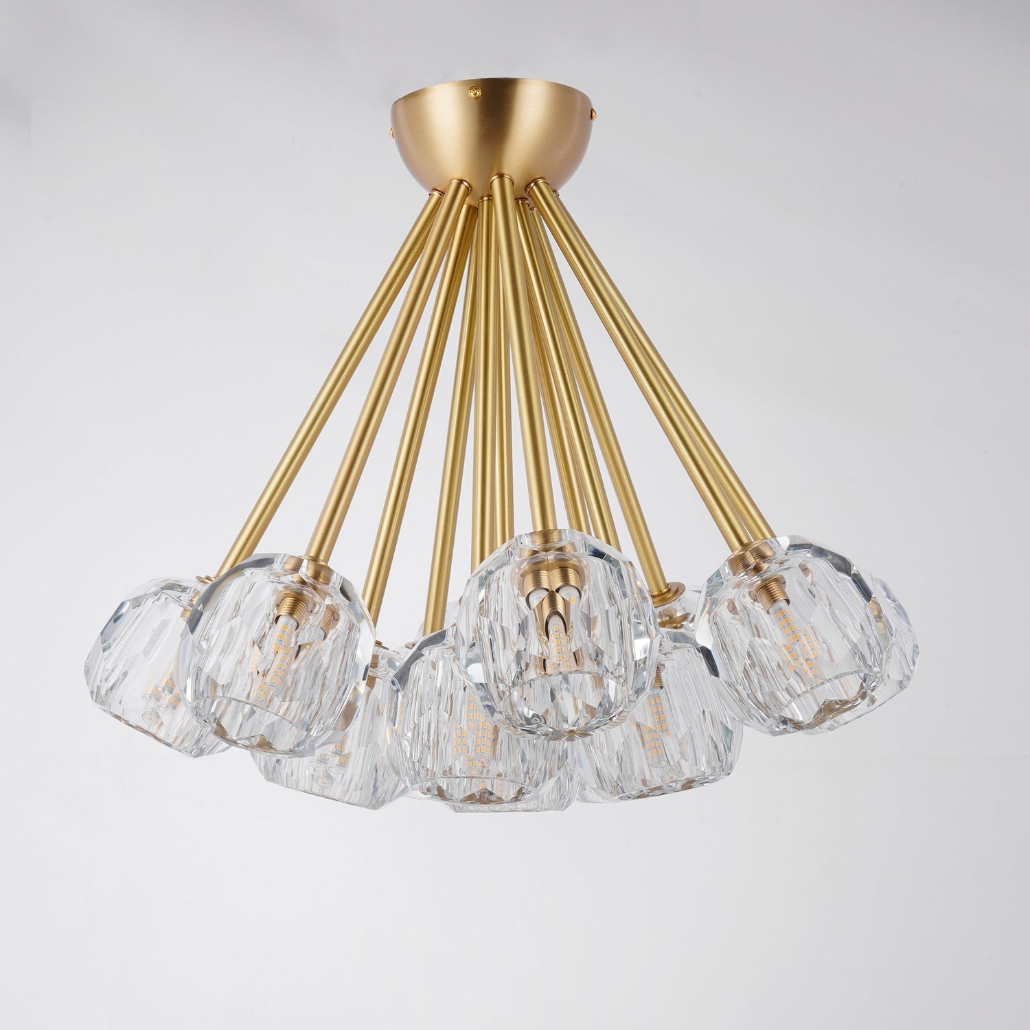 Boule De Cristal Flushmount