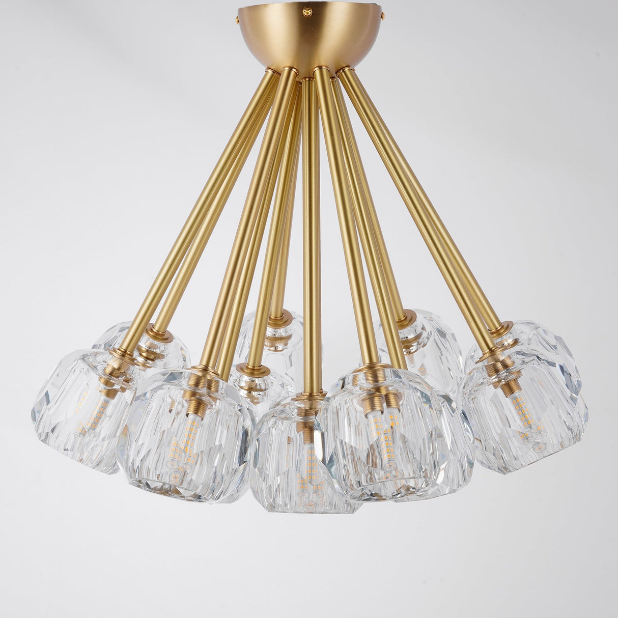 Boule De Cristal Flushmount