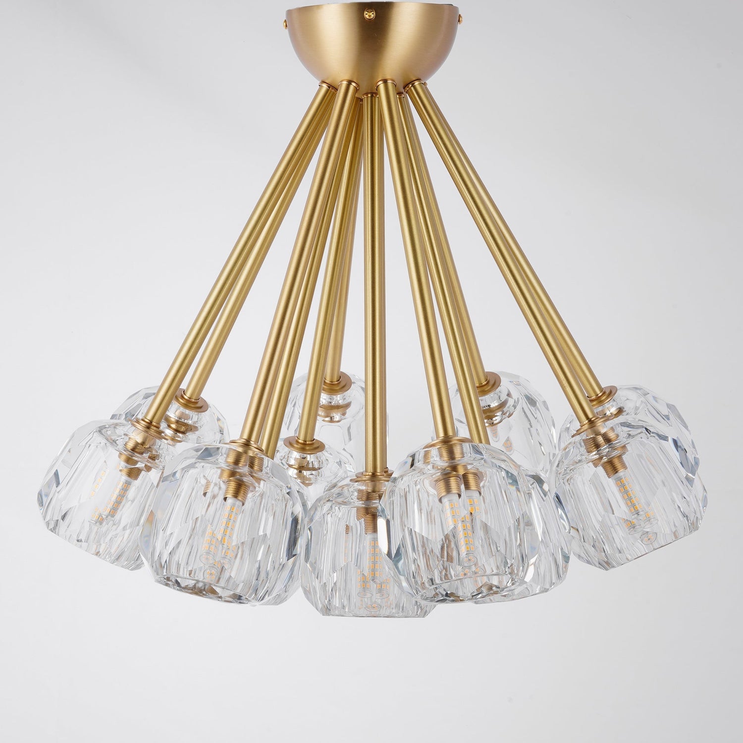 Boule De Cristal Flushmount