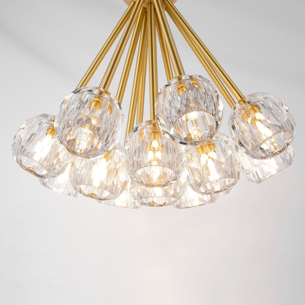 Boule De Cristal Flushmount