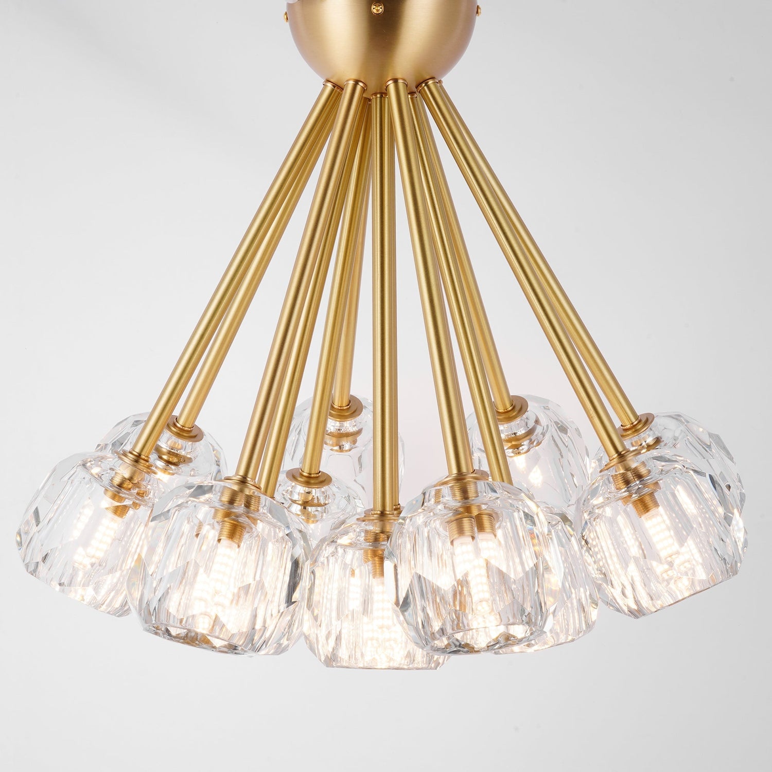 Boule De Cristal Flushmount