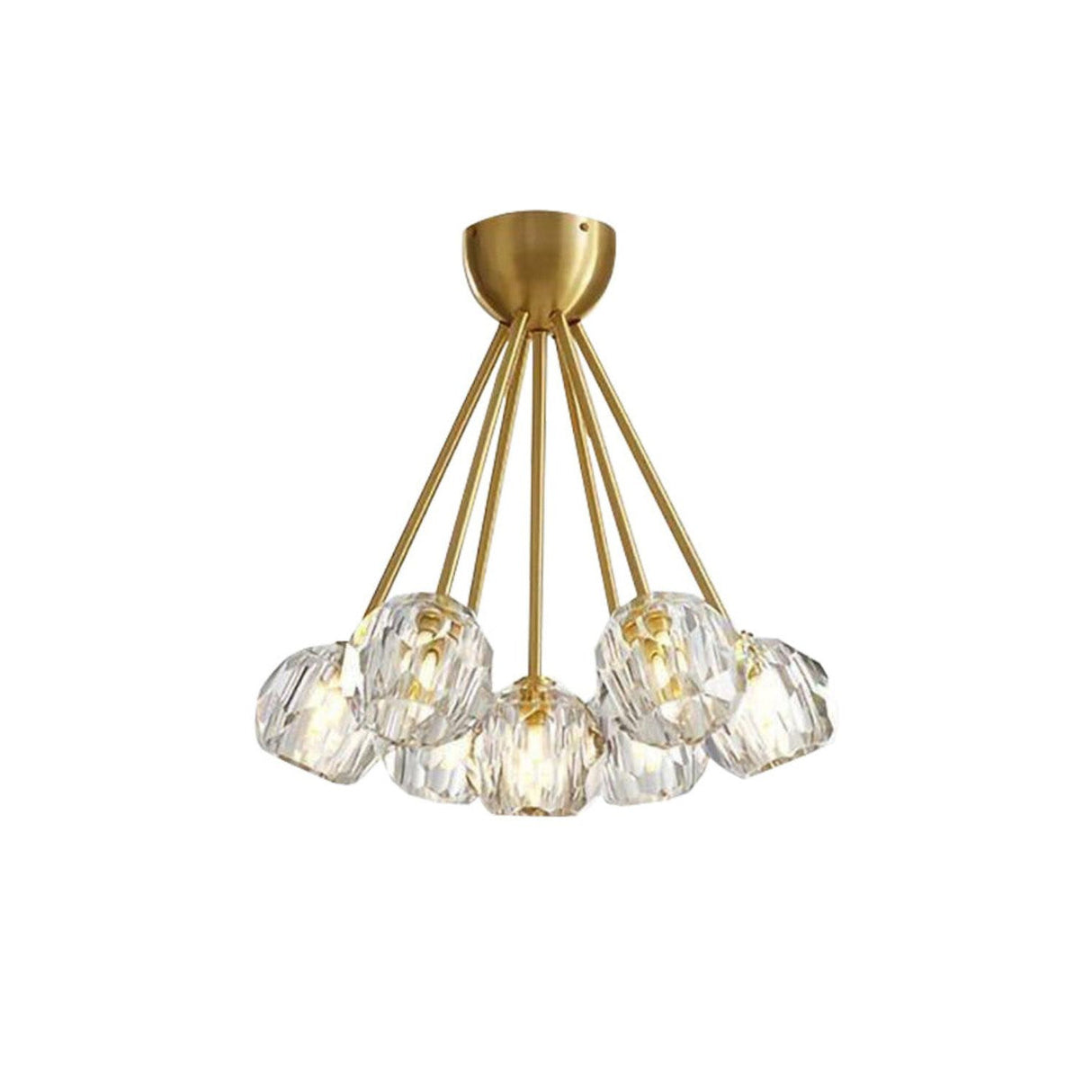 Boule De Cristal Flushmount