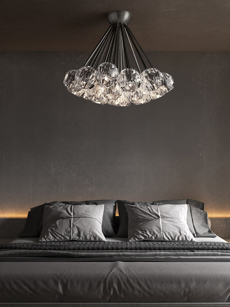 Boule De Cristal Flushmount