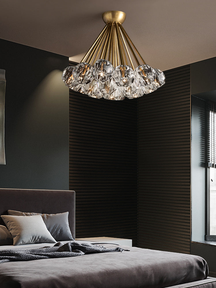 Boule De Cristal Flushmount