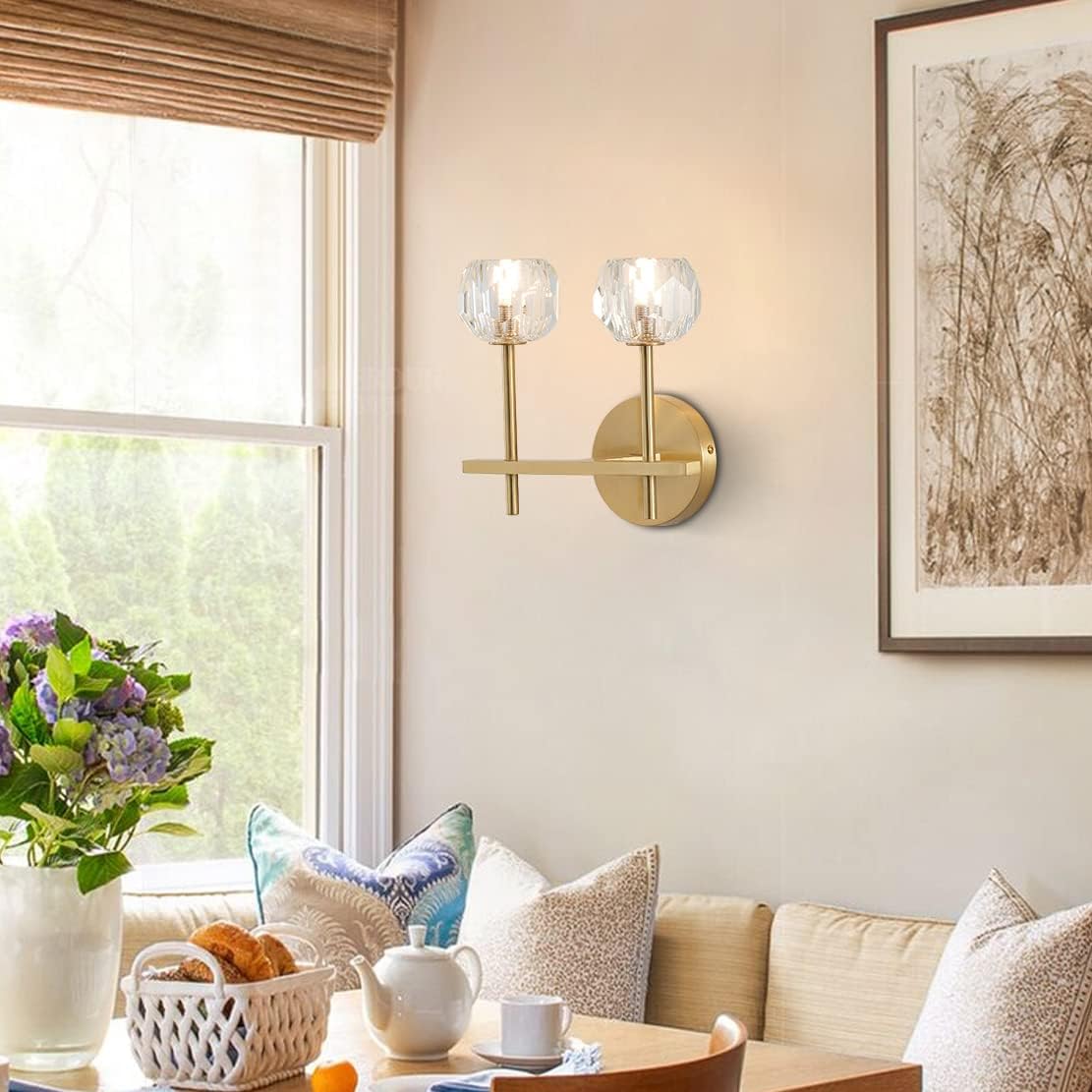 Boule De Cristal Grand Single Sconce