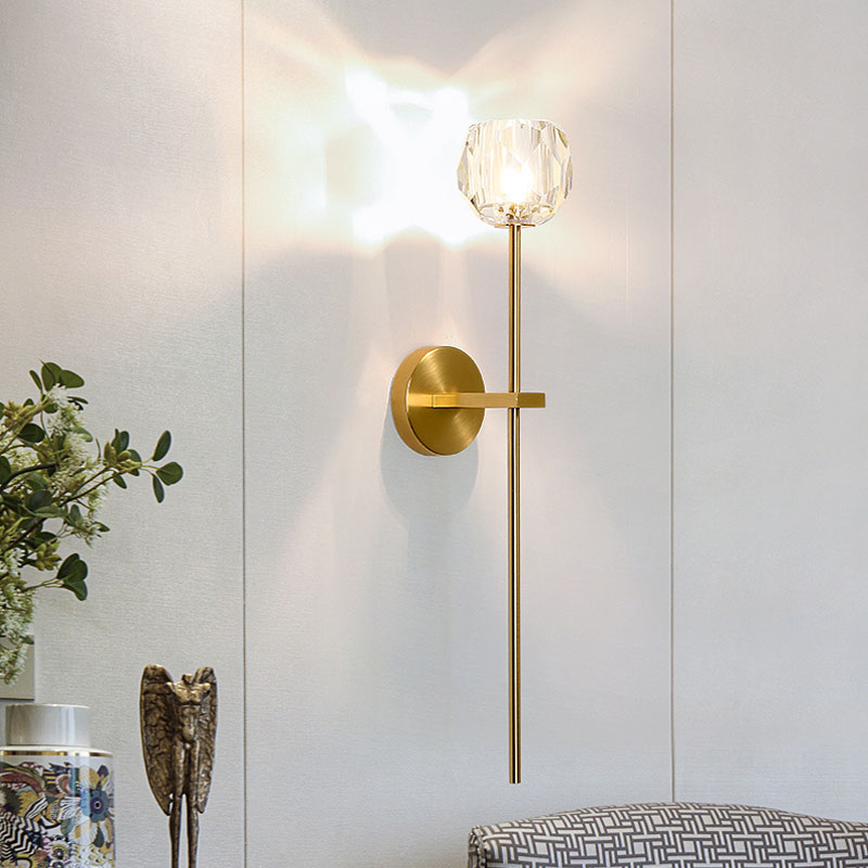 Boule De Cristal Grand Single Sconce