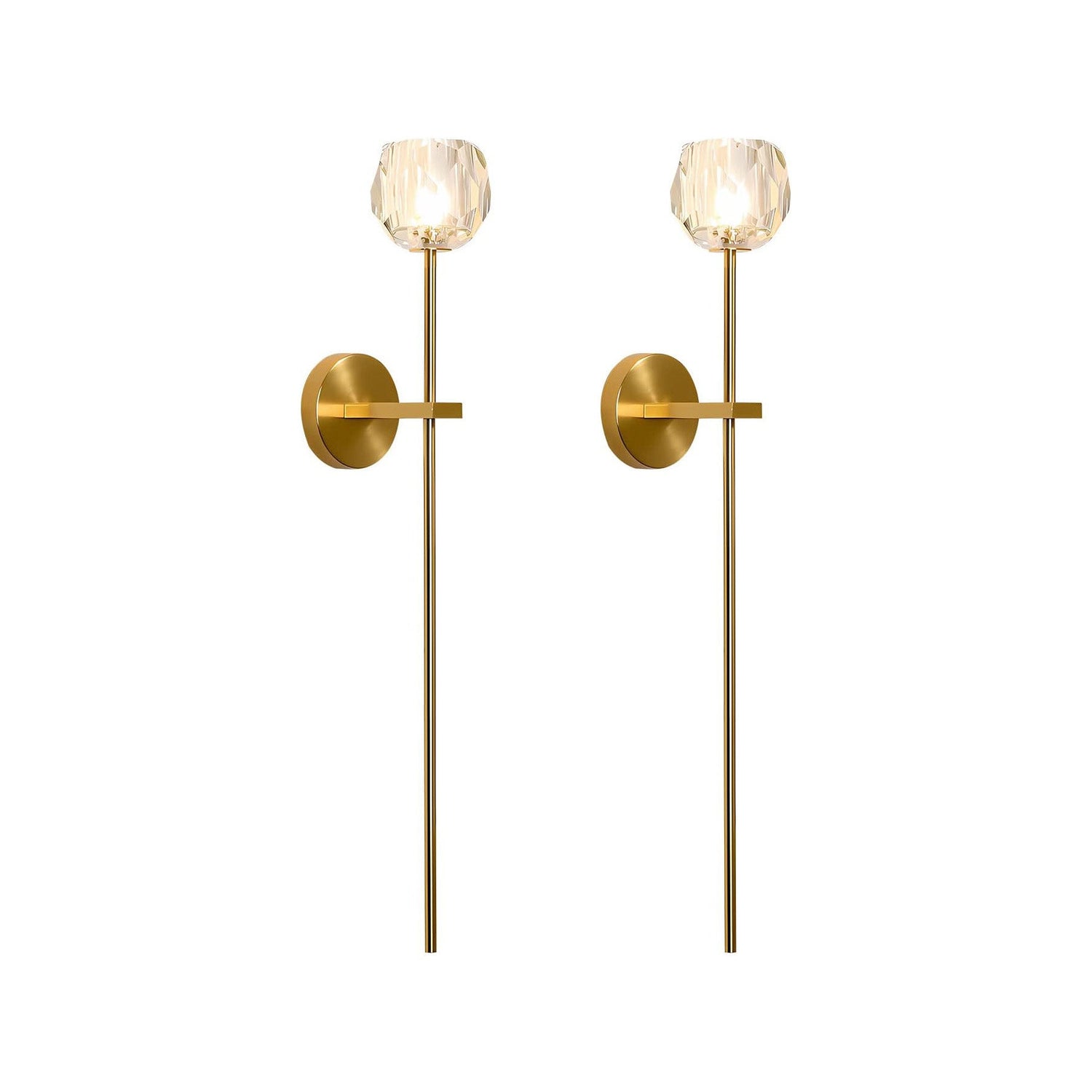 Boule De Cristal Grand Single Sconce