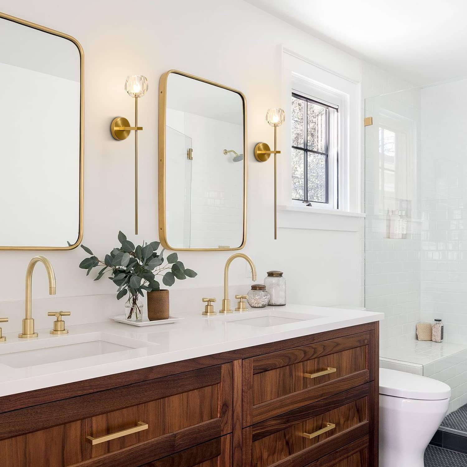 Boule De Cristal Grand Single Sconce